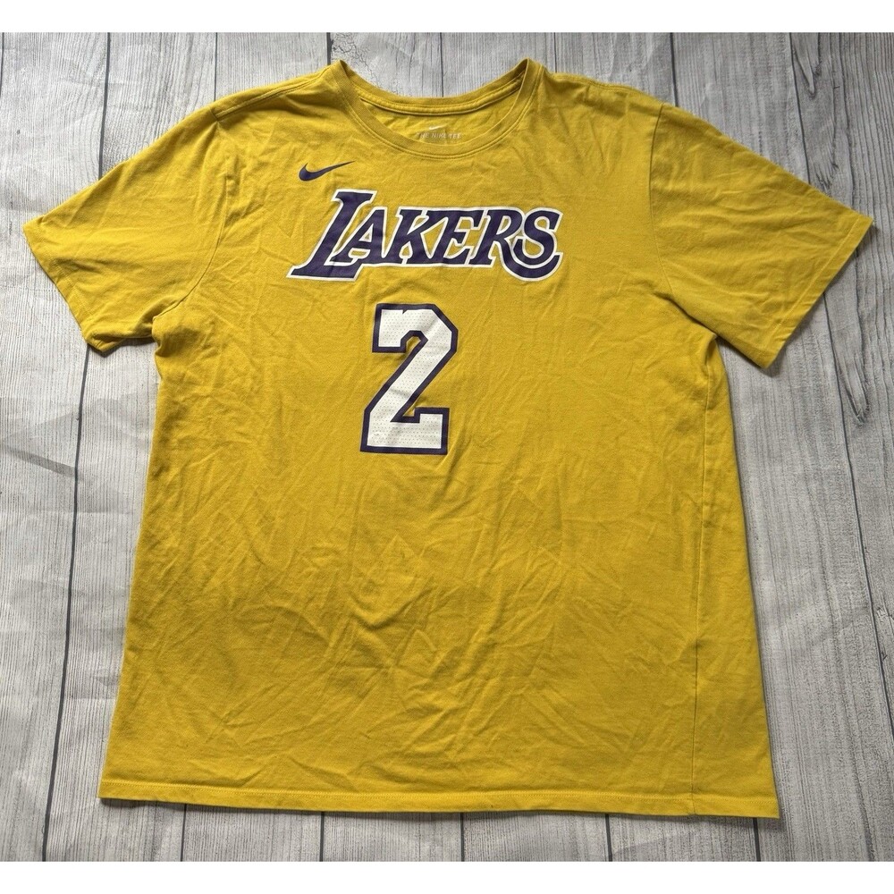 Nike Los Angeles Lakers Shirt Size XL Lonzo Ball #2 NBA Basketball